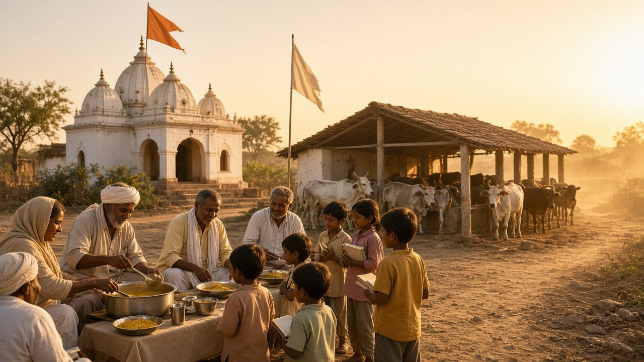 ट्रस्ट सेवा — शिक्षा, गौसेवा, समाज